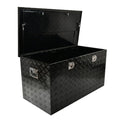 Black Aluminum Tool Box for Pickup Truck (48"X24"X24")