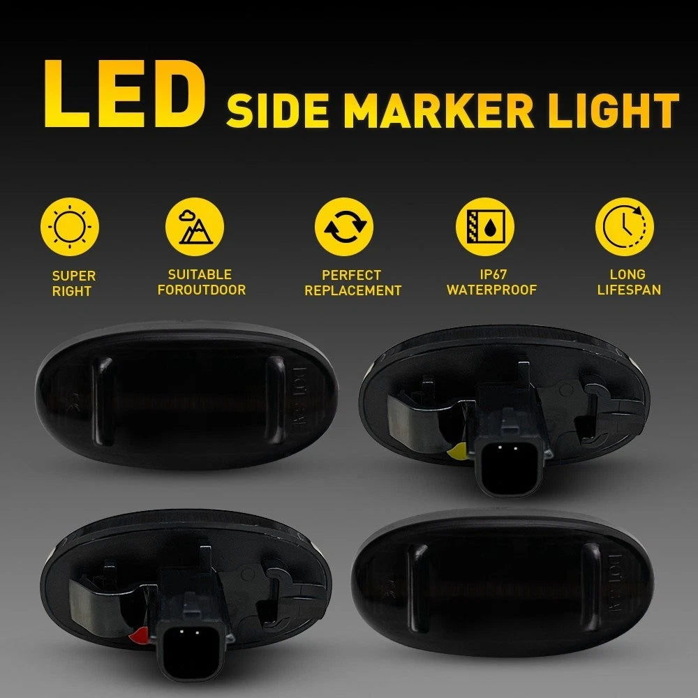 LED Side Marker Light Lamp for Ford F250 F350 F450 F550 Super Duty (2011–2022) EPY