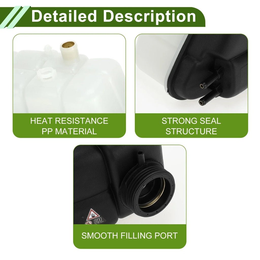 Coolant Expansion Recovery Overflow Tank for Mercedes-Benz CL500 (2003-2006)