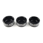 CNC Upper Fork Stem Nut Cover Black for Harley Sportster 883 (2004-2023)