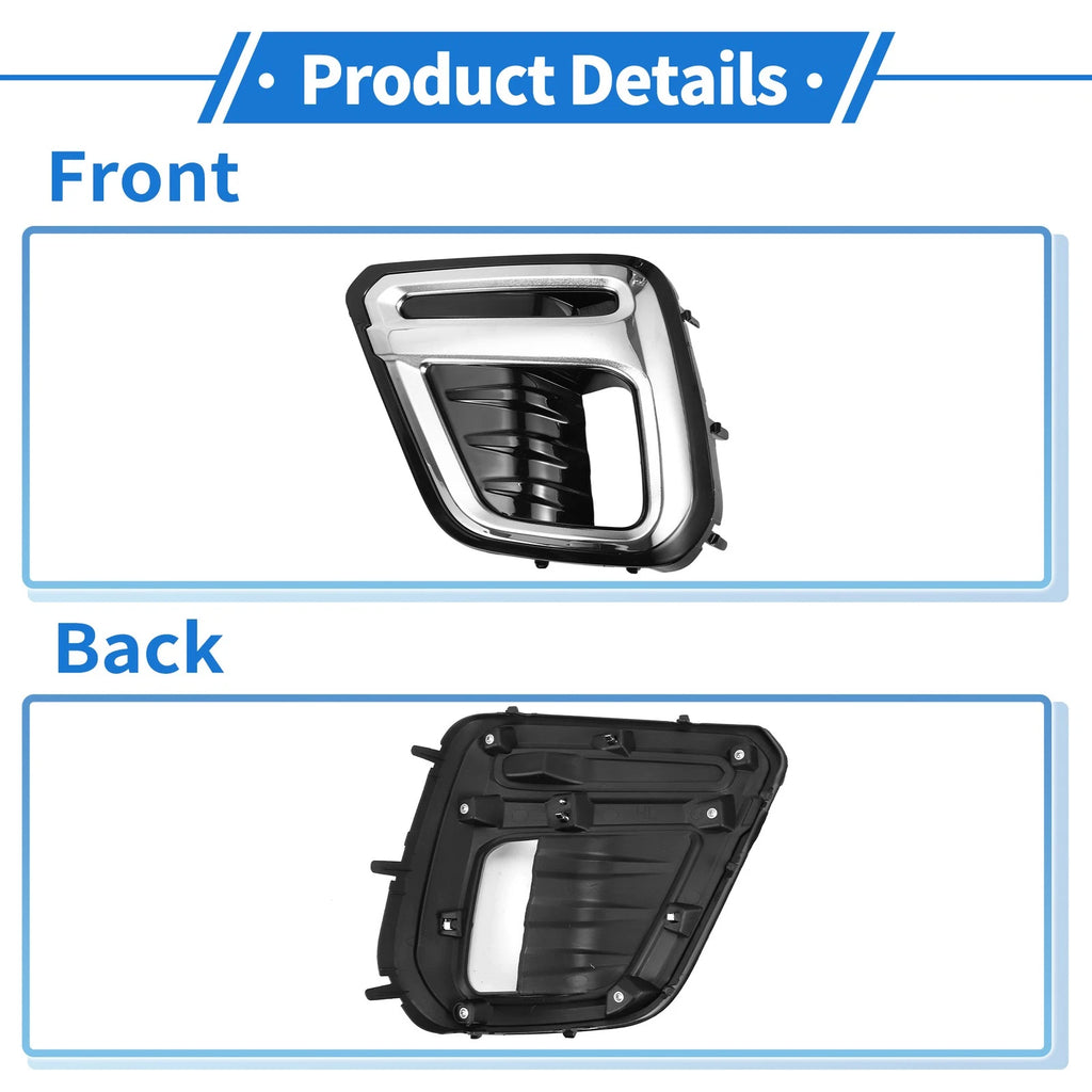 Front Left Fog Light Grill for Subaru Forester (2019–2021) No. 57731SJ170 ABS