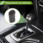 Gear Shift Knob Cover for Chevrolet Malibu (2016–2023) Black Carbon Fiber