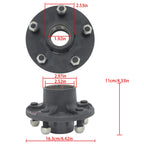 Set of 5 Trailer Idler Hub Kit for 3500 lbs (5 on 5)
