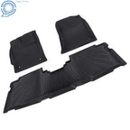Set of 3 TPE 3D Floor Mats Liner for Toyota Prius V (2012–2017)