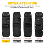 Master Driver Side Window Lock Switch for Jeep Liberty Dodge Nitro Journey (2002–2012)