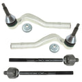 Set of 4 Inner & Outer Steering Tie Rod Ends for Mercedes A217 C217 W222