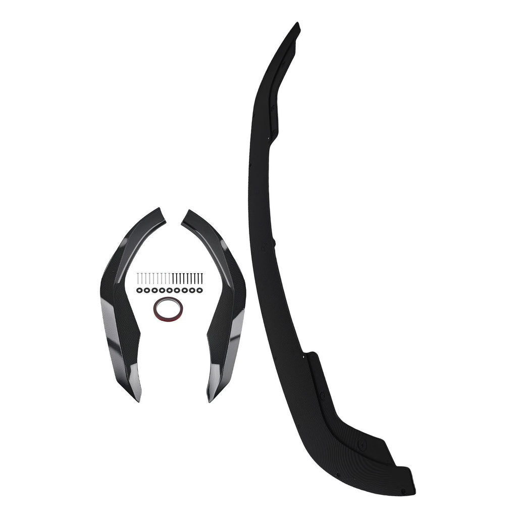 Front Lower Bumper Lip for BMW 3 Series G20 M Sport (2019–2022) Carbon Style
