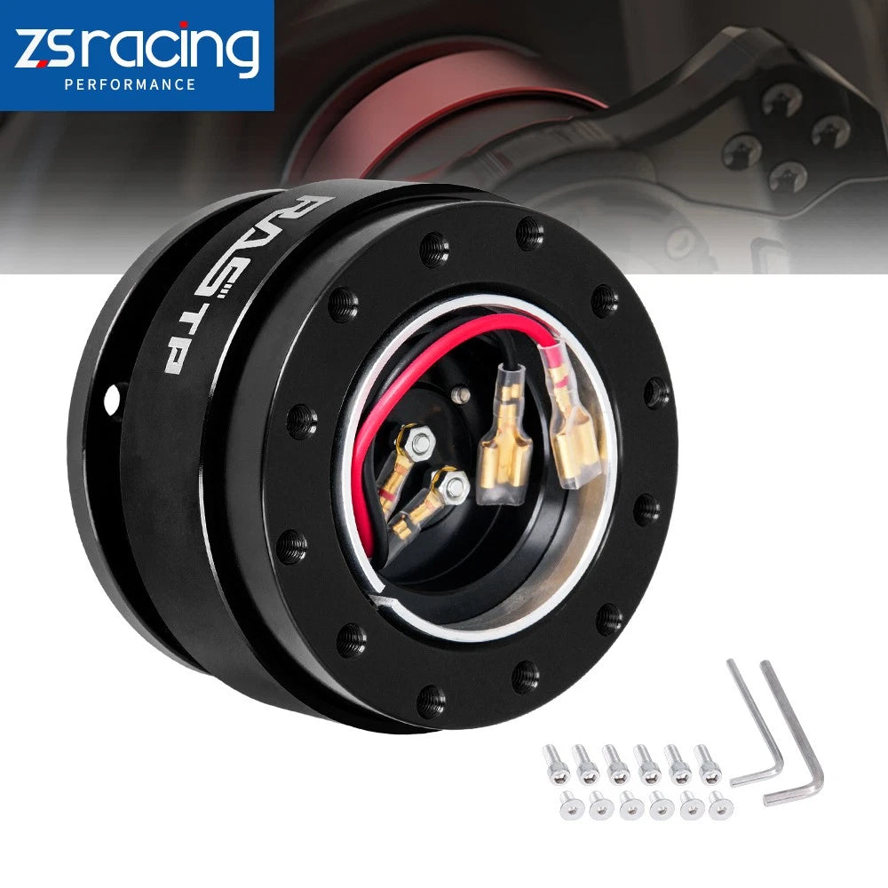 Steering Wheel Quick Release Hub Adapter Kit 6 Bolt Universal