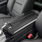 Fiber Center-Carbon Armrest Box Cover for E Class W212 (2010–2015)