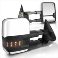 Powered Heated Chrome Towing Mirror with Smoked LED Lamp for Silverado/Sierra (2003–2007)