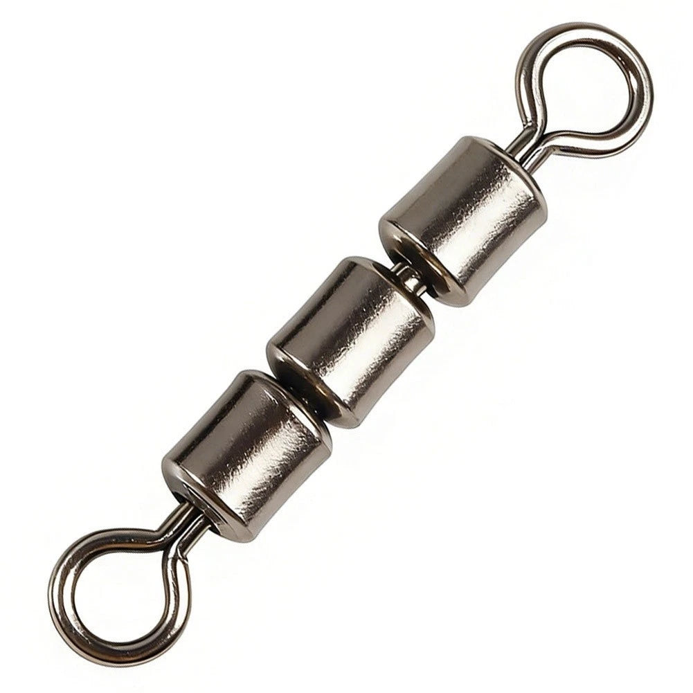 Stainless Steel Three Way Ring Lure Connector Set of 5 (15mm-22mm)