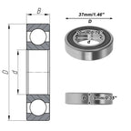 Deep Groove Ball Bearing 6904VV  