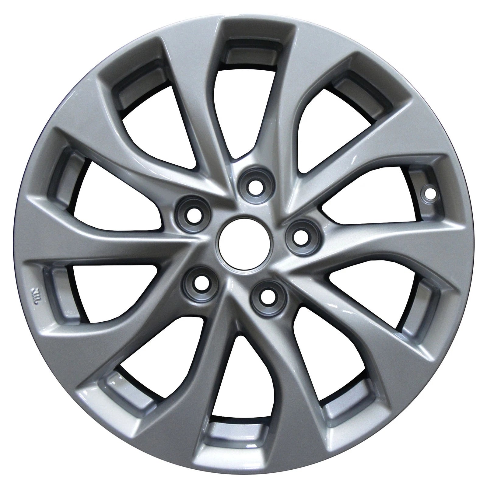 Factory Wheel 16x6.5 Bright Medium Silver for Nissan Sentra (2007–2012)