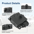 A/C Heater Air Blend Door Actuator for Jeep Wrangler Compass (2007–2021)