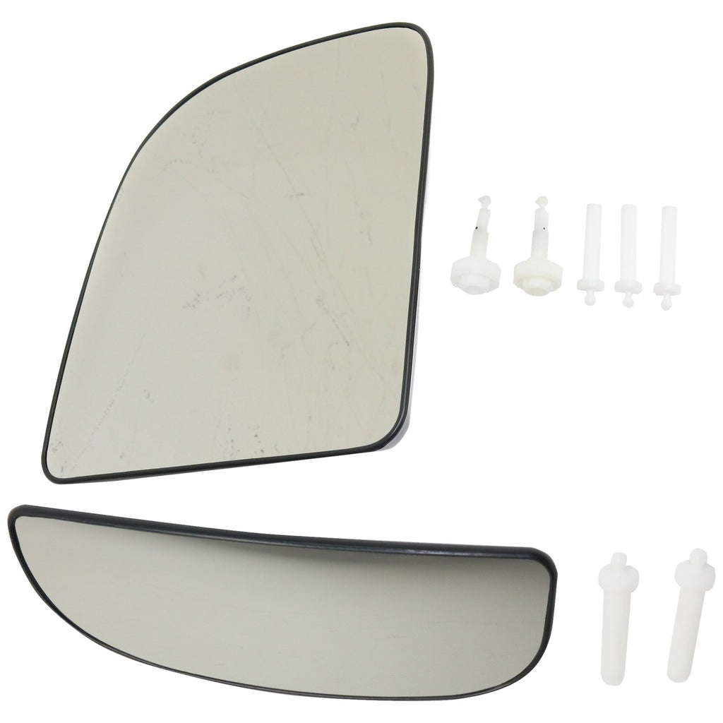 Set of 2 Mirror Glasses for Ford F250 F350
