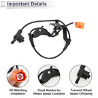 ABS Wheel Speed Sensor for Honda Civic L4 (2006–2011) No. 57455S5D951