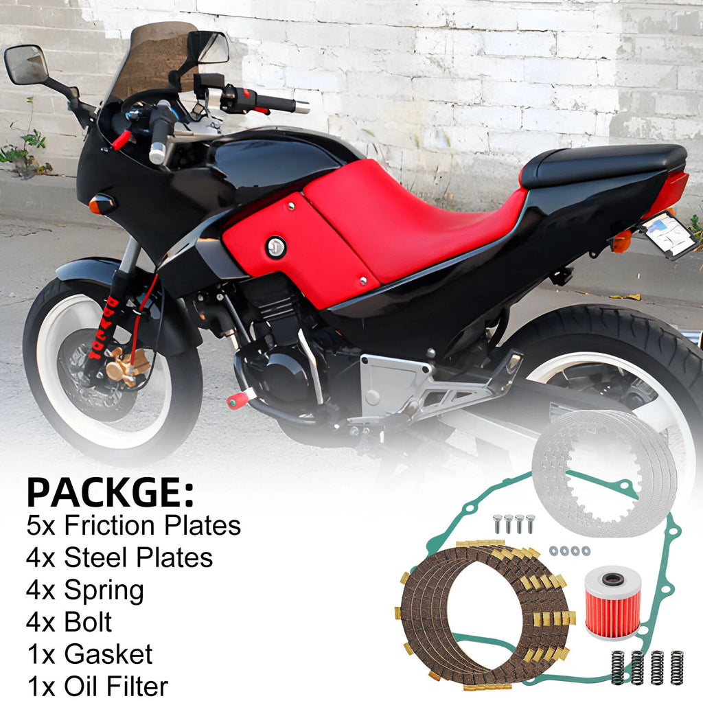 Clutch Kit & Gasket for Kawasaki Ninja 250R EX250F (1986–2007)