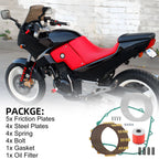 Clutch Kit & Gasket for Kawasaki Ninja 250R EX250F (1986–2007)