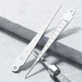 Taper Feeler Gauge 1mm to 15mm Stainless Steel for Internal Hole and Slot Use