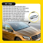 Chrome Door Handle Keyhole Cover Trim for Benz GLK CLA GLA Class (2014–2020)