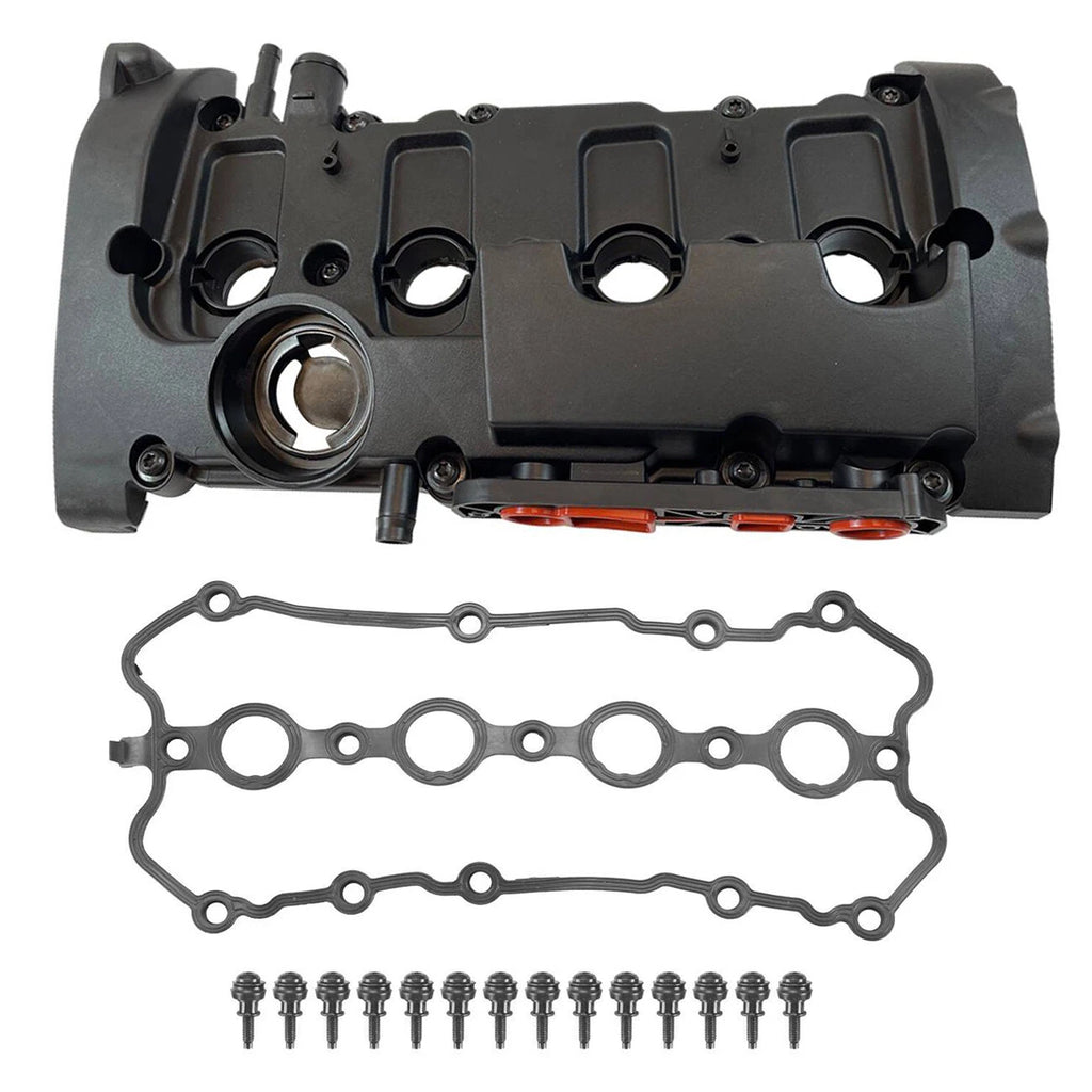 Engine Valve Cover with Gasket & Bolts for Audi A4 A4 Quattro (2005–2009)