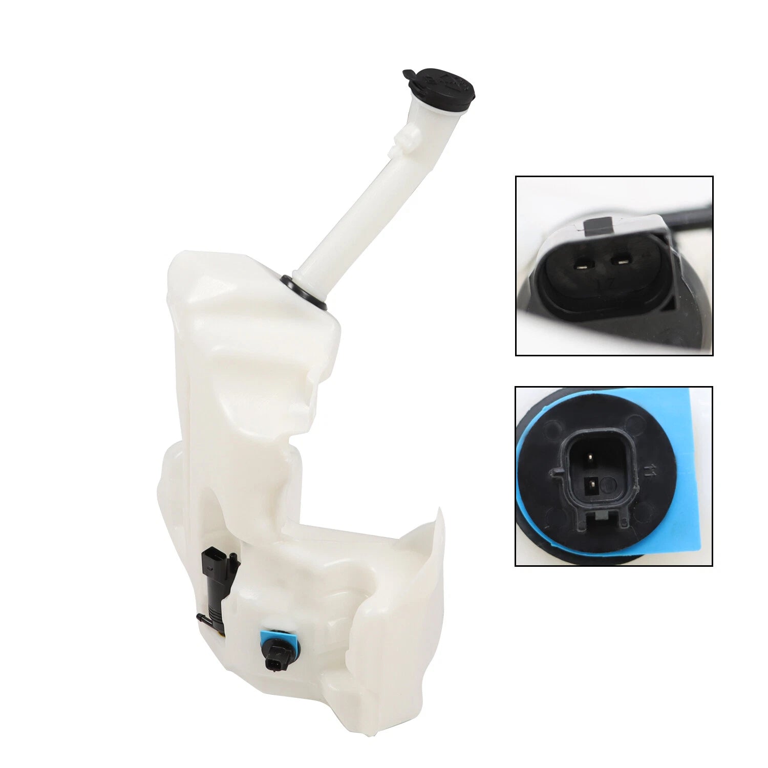 Washer Reservoir Expansion Tank for Chevrolet Malibu (2017–2020) with Pump & Cap