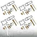 4X Carburetor Rebuild Kit for Kawasaki Z400 KZ400FX KZ550 GPZ550 (1980–1983)