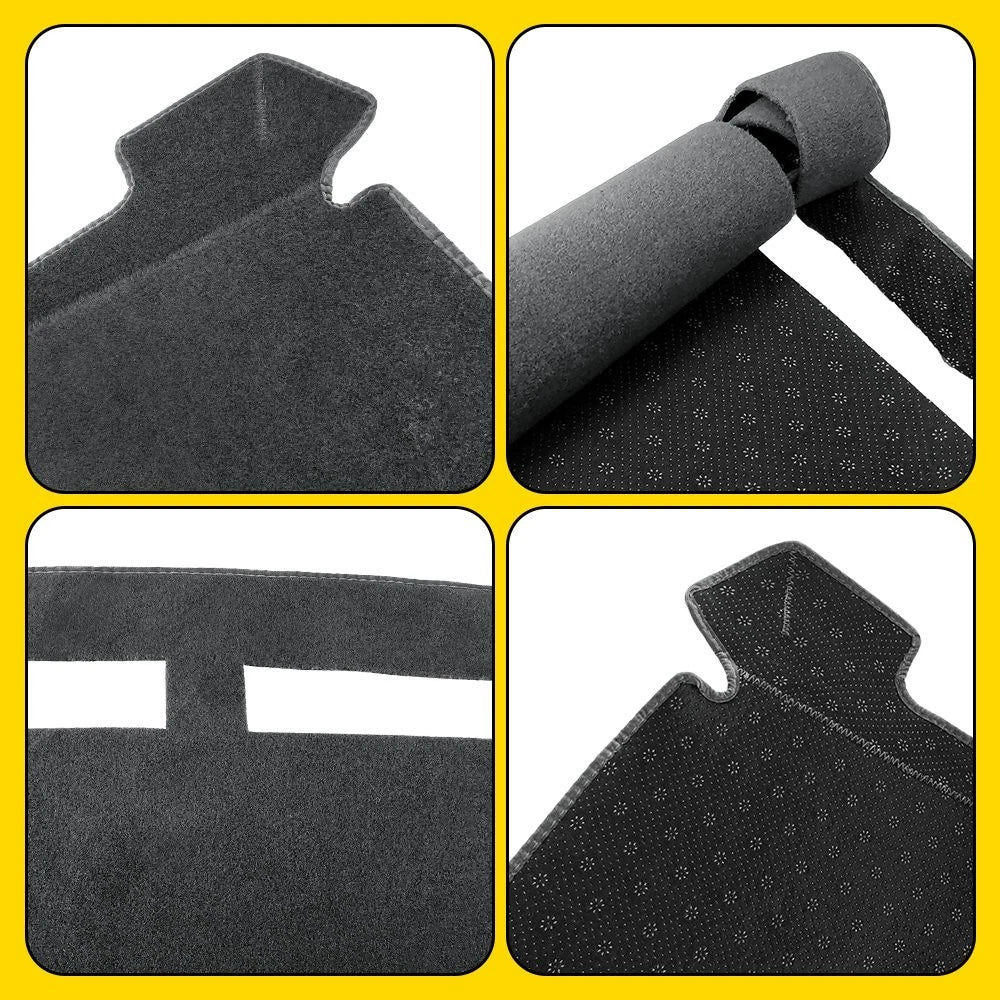 Dash Board Cover Mat for Chevrolet Silverado 2500 GMC Sierra (1999–2006) Gray
