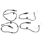 Set of 4 Brake Pad Wear Sensors for Lexus LS460 LS600h (2009–2017)