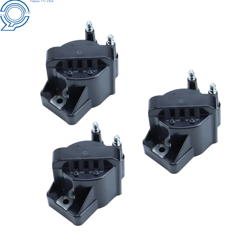 Set of 3 Ignition Coils for Buick Cadillac Chevrolet Oldsmobile Pontiac
