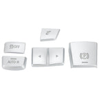 5pcs Handbrake Gear Shift Panel Switch Cover for Ford Mustang (2015–2023)
