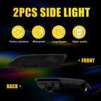 Smoked Front Bumper Side Marker Reflector Light for Chrysler Crossfire (2004–2008)