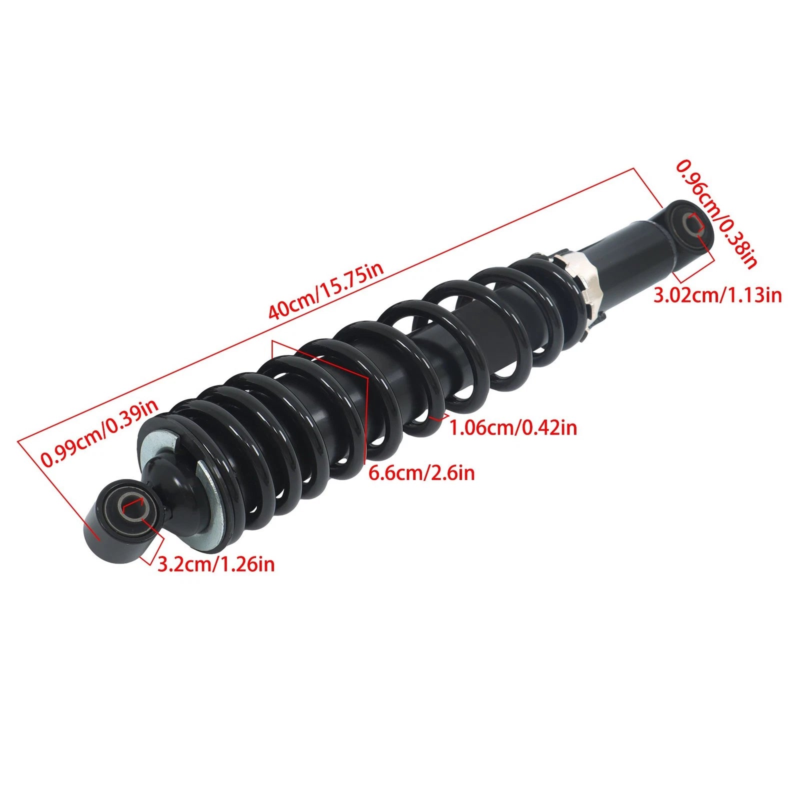 Set of 2 Front Shocks for Yamaha Raptor 700 (2013-2019)