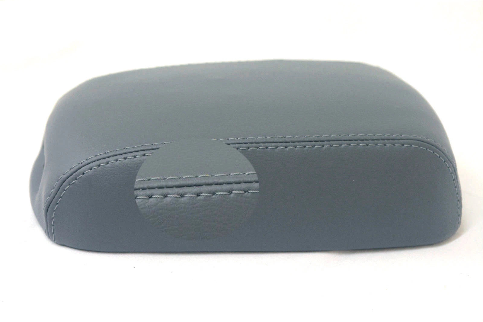 Center Console Armrest Cover for Kia Optima (2004–2008) Gray Leather