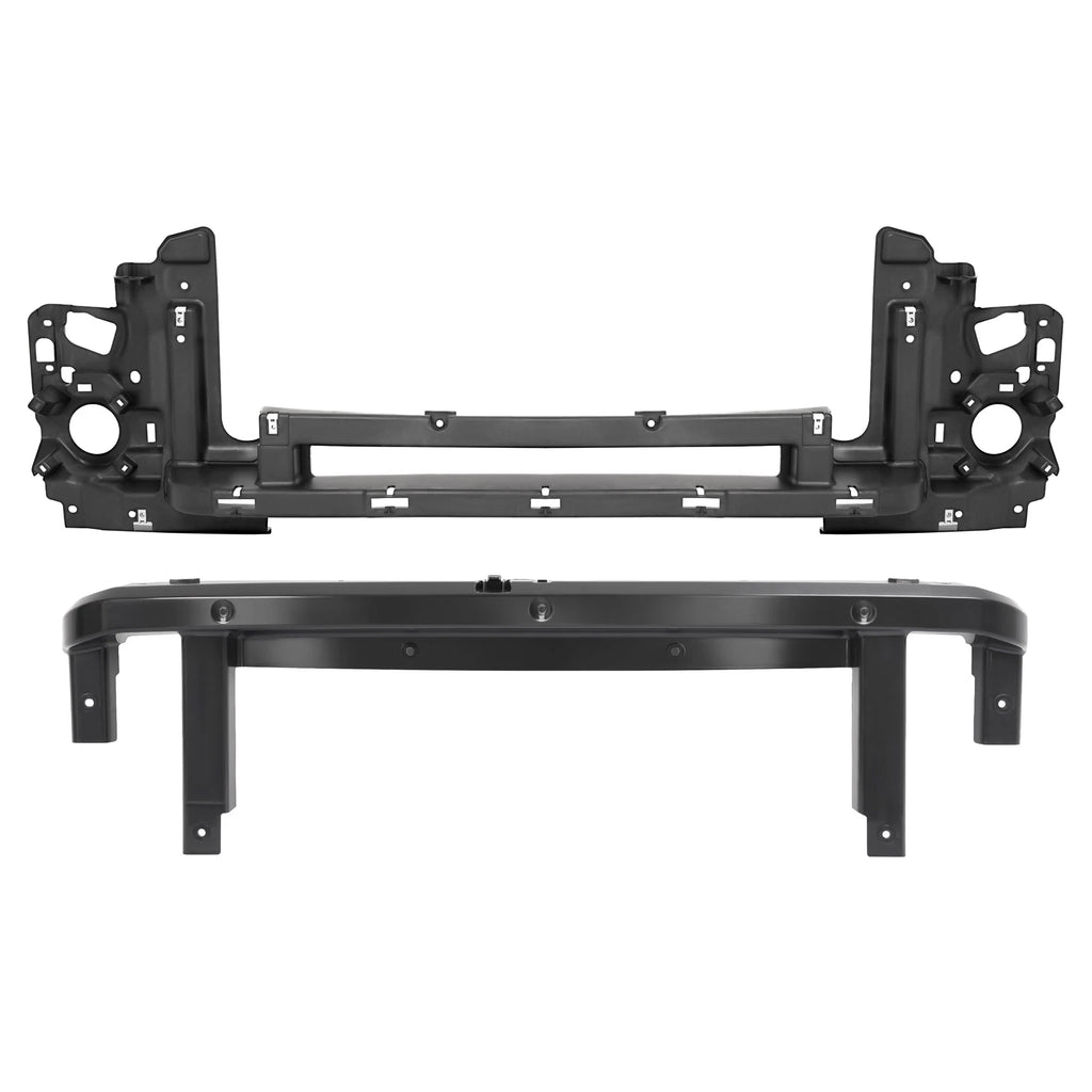 Set of 2 Header Grille Mounting Panels for Ford E150 E250 E350 E450 (2008–2019, 2021–2023)