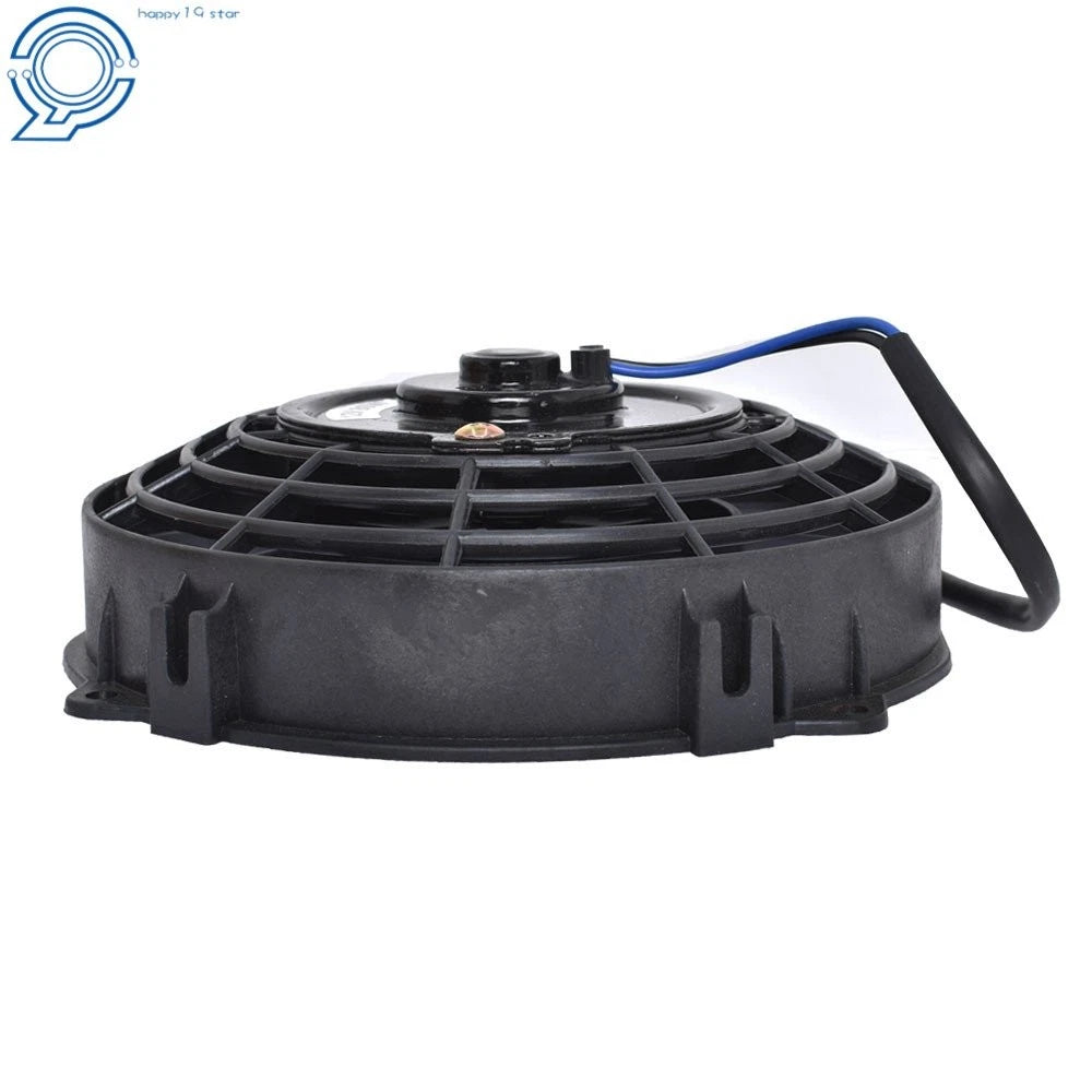 2X 12" Slim Electric Radiator Cooling Fan Mount Kit Universal