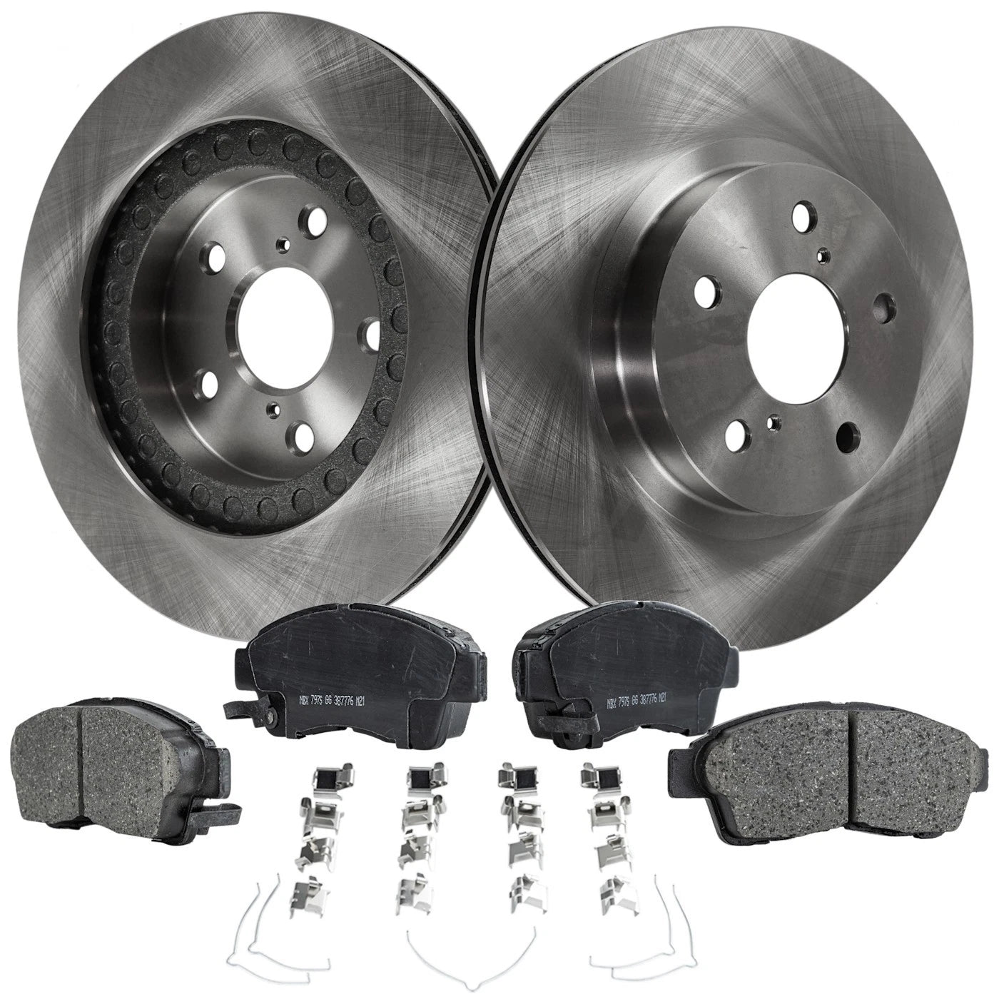 Brake Disc Rotors and Pads Kit for Toyota RAV4 (1996–2000)