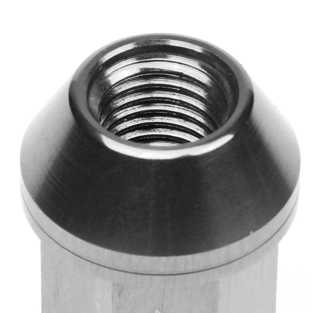 Set of 20 J2 7075 Forged Aluminum M12x1.5 Open-End Lug Nuts for Universal