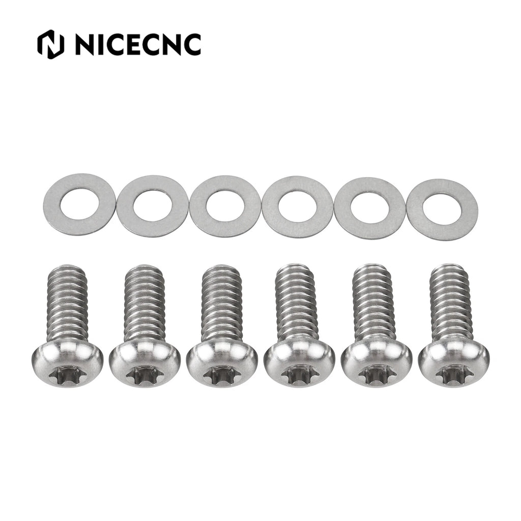 6x Torx Socket Button Head Screws for Harley Iron 1200 XL1200NS XL883N