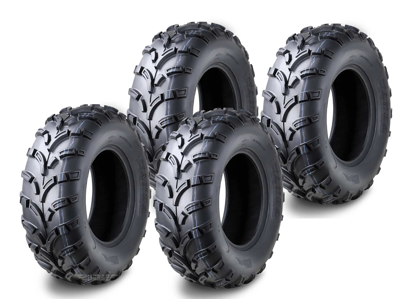 Set of 4 26x9-12 UTV ATV Tires for Kawasaki Mule 610 4x4 XC (2010–2016)