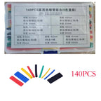 140pcs Heat Shrinkable Tube Assortment Kit for Wire Wrapping