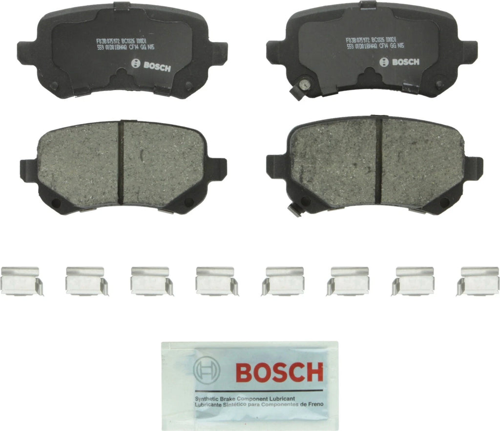 Rear Brake Kit Set of 4 Disc Rotors & Bosch Pads for Chrysler Dodge VW
