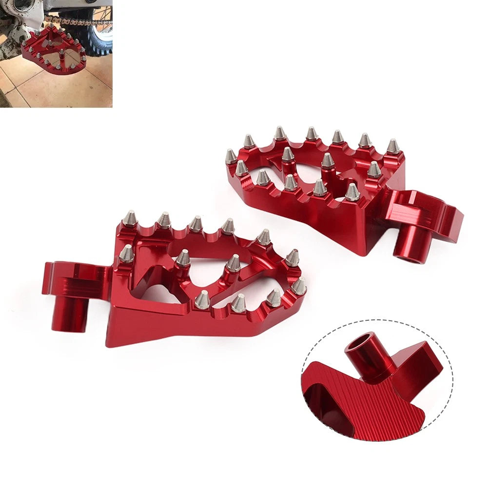 CNC Foot Pegs for Honda CR50 (1995–2001), CR125R (1995–1999), CR250R (1995–1999)