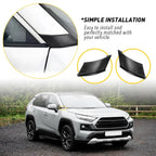 Pair A Pillar Trim Panel Covers for Toyota RAV4 (2019-2023)
