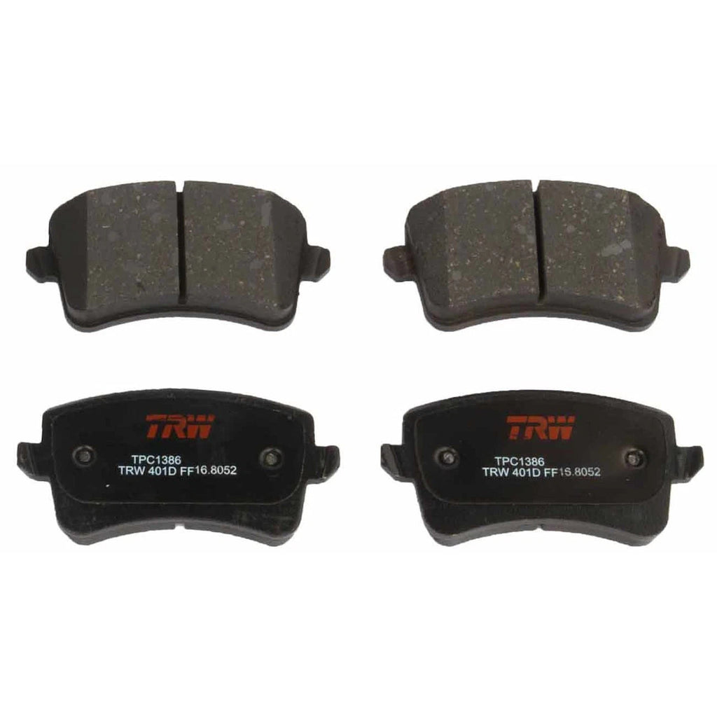 Set of 2 Brake Disc and Pad Kits for Audi A5 Quattro