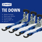 Ratchet Tie Down Straps for Universal Use 
