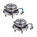 2 Front Wheel Bearing and Hub Assemblies Kit for Chevy Pontiac Saturn Suzuki