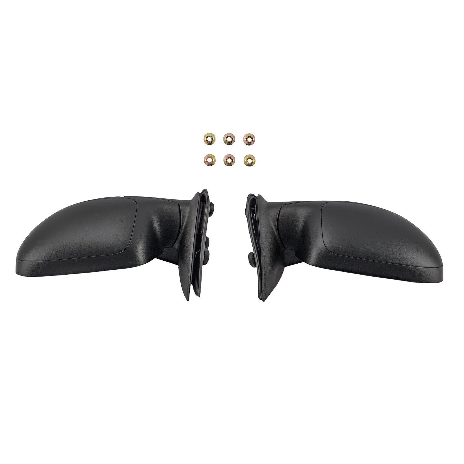Black Side Mirrors for Chevrolet Silverado GMC Sierra 1500 2500 (1999–2007) 15037957