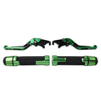 Extendable Brake Clutch Levers & Handlebar Grips for Kawasaki ZX6R/636