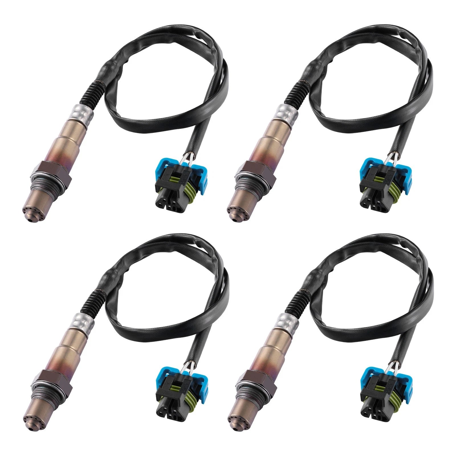 Set of 4 Oxygen O2 Sensors for Cadillac SRX 2010-2011